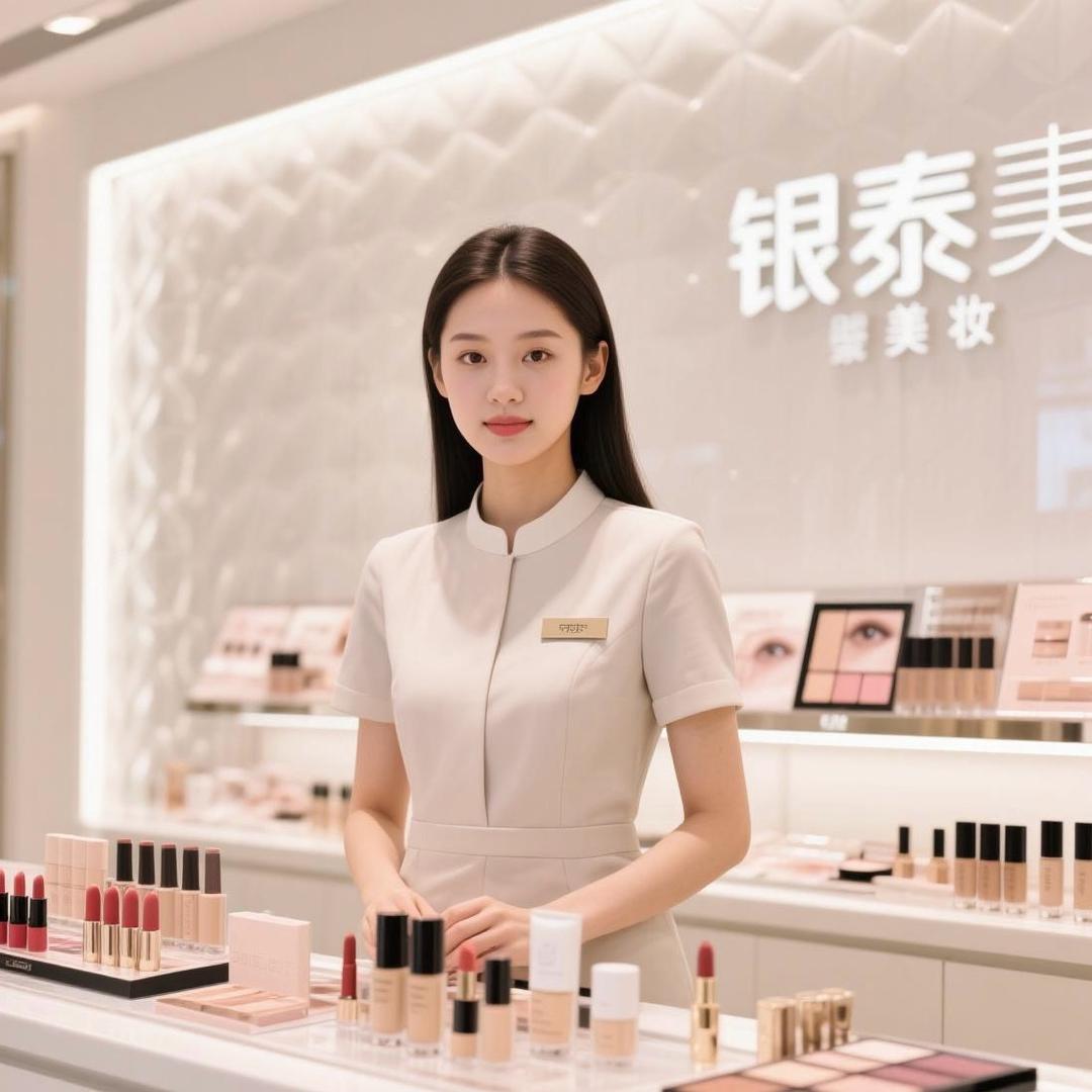 @银泰美妆柜