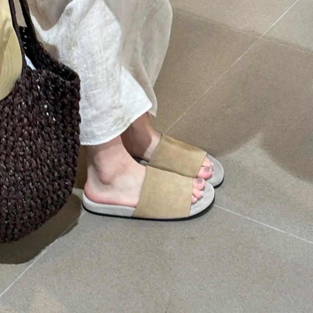 温州大麦真皮女鞋