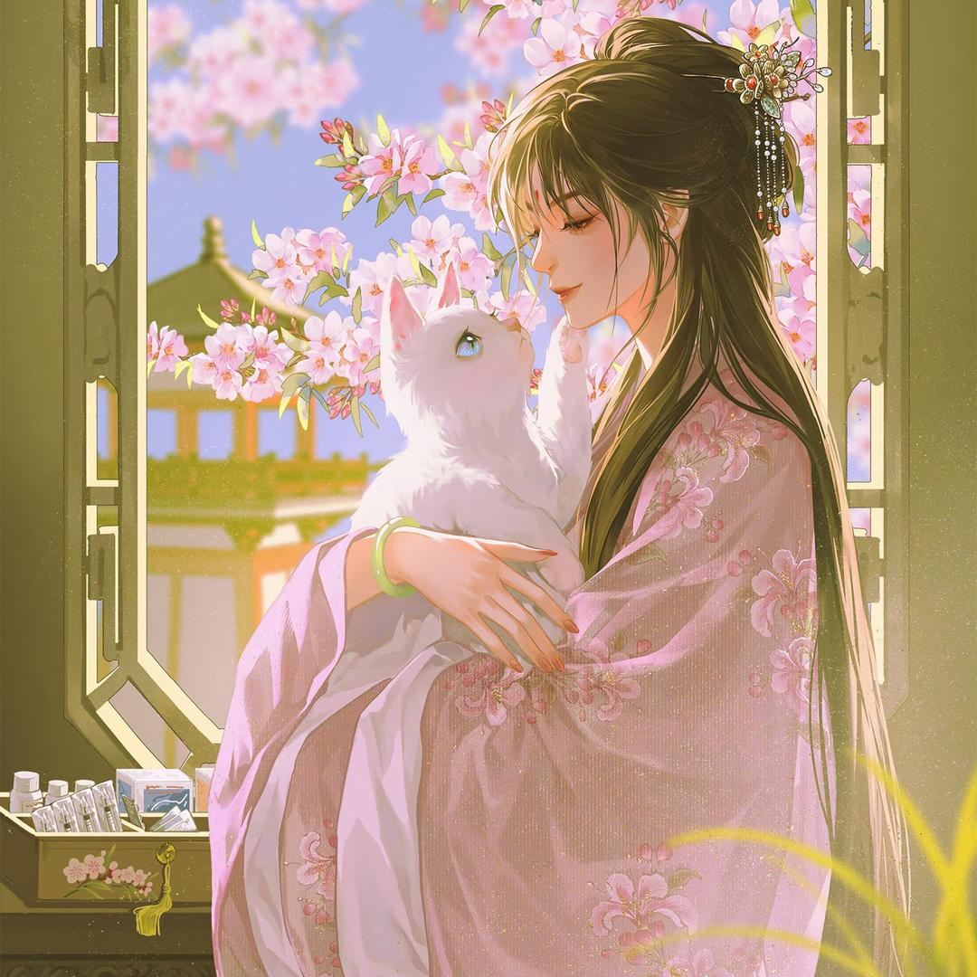 携花