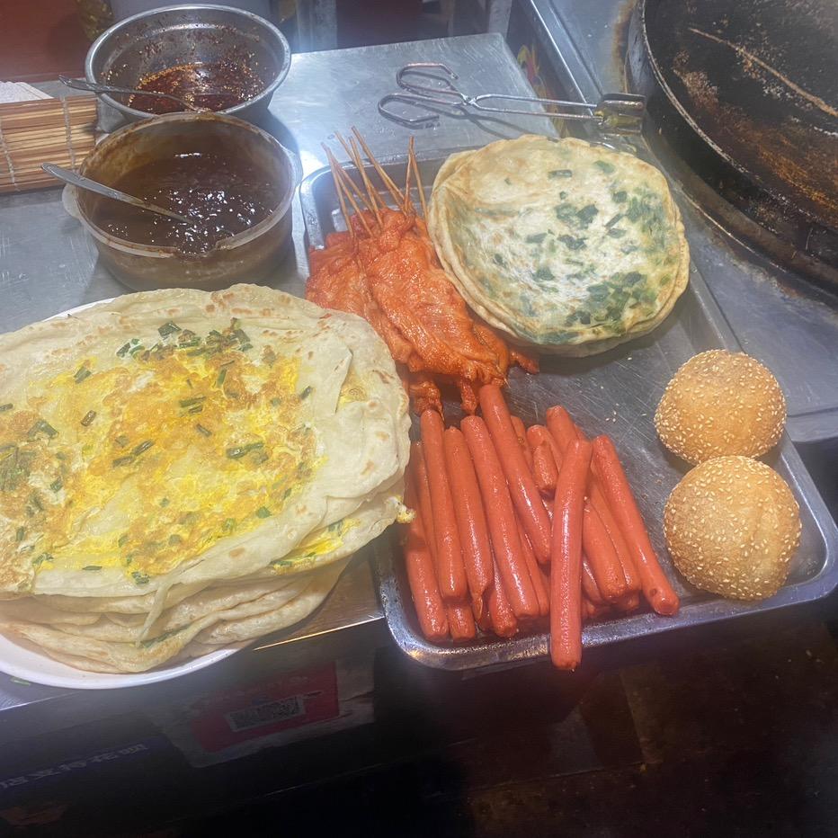 皮市巷手抓鸡蛋饼小号（某书百万浏览店）