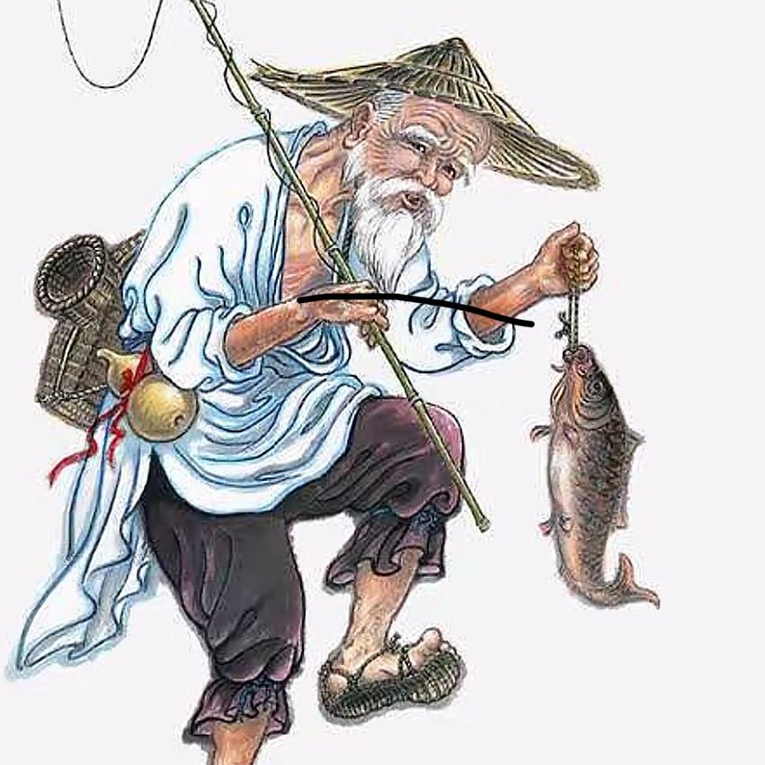 毛少野钓