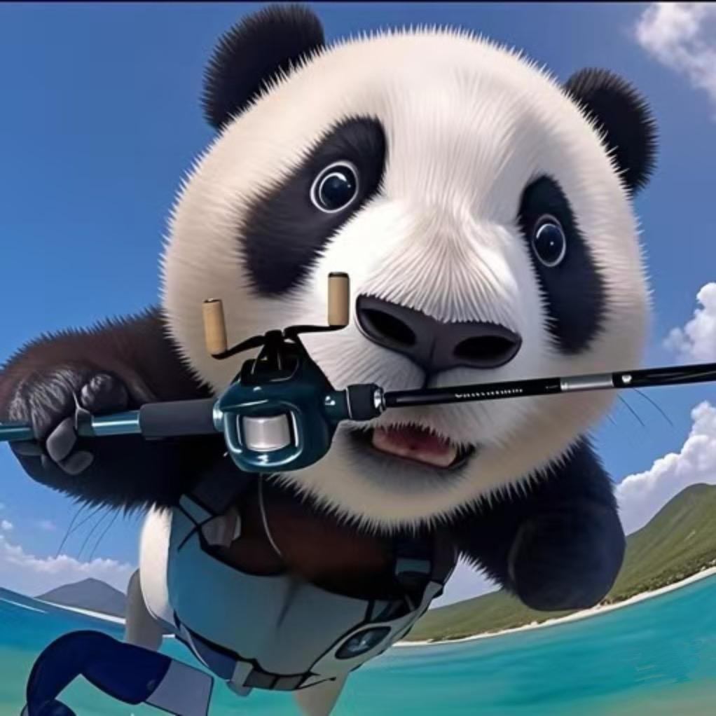 熊猫不会路亚