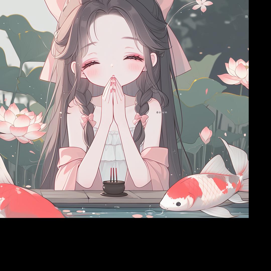 锦鲤附体的妹纸