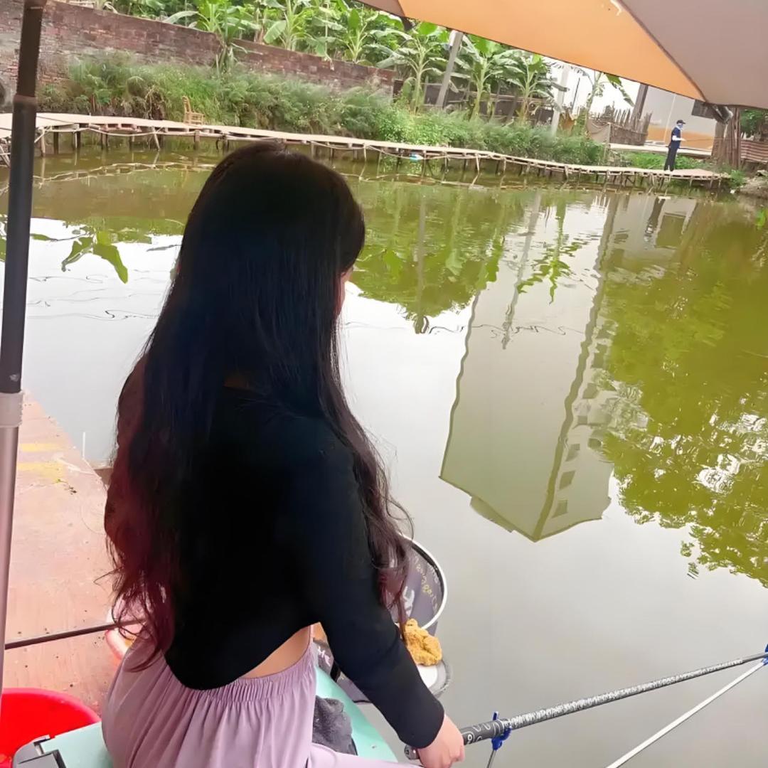 爱钓鱼的表妹