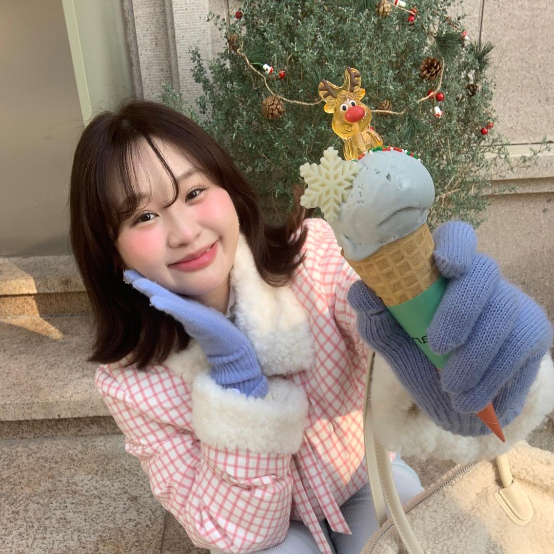 山山微胖韩系穿搭