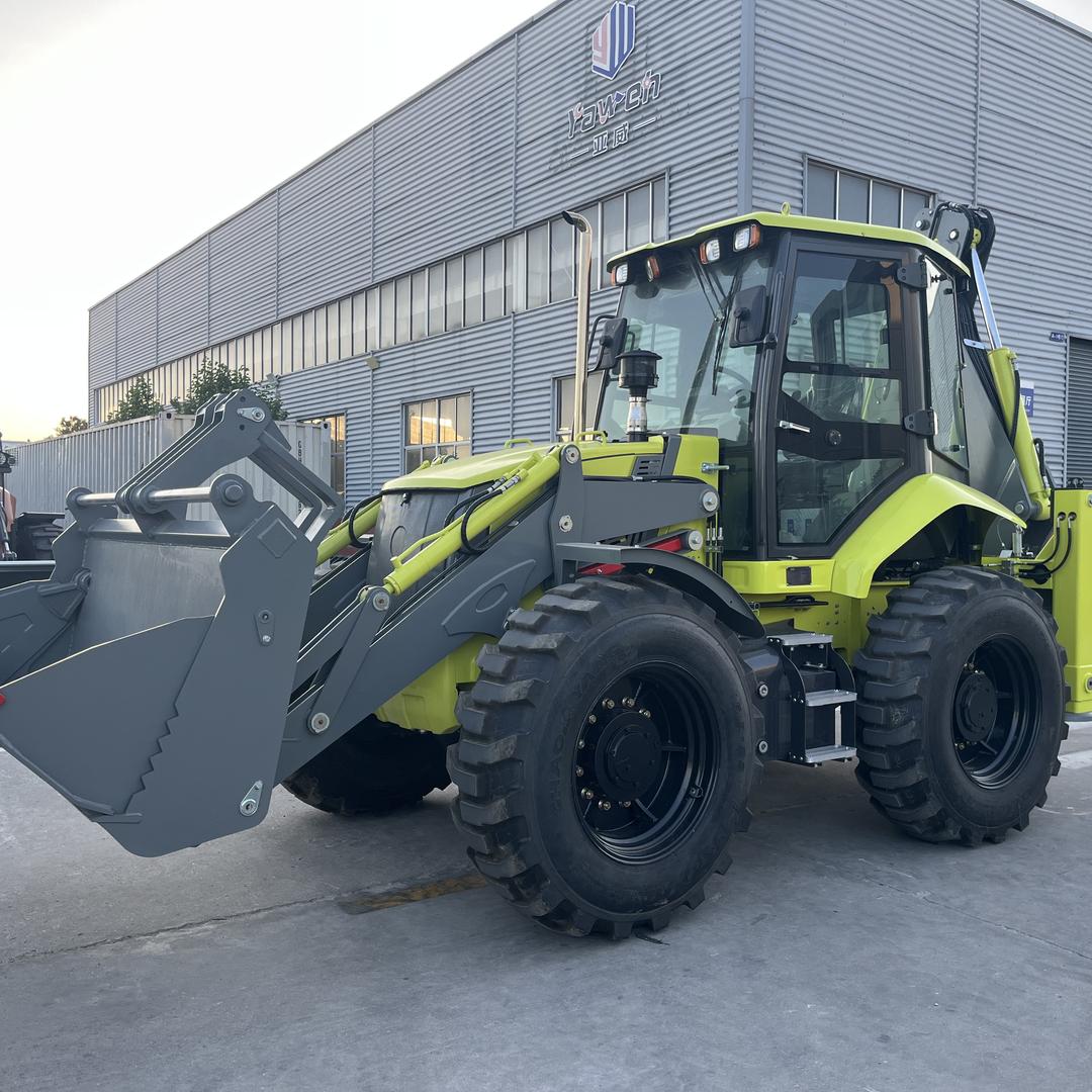 巨浪两头忙挖掘装载机