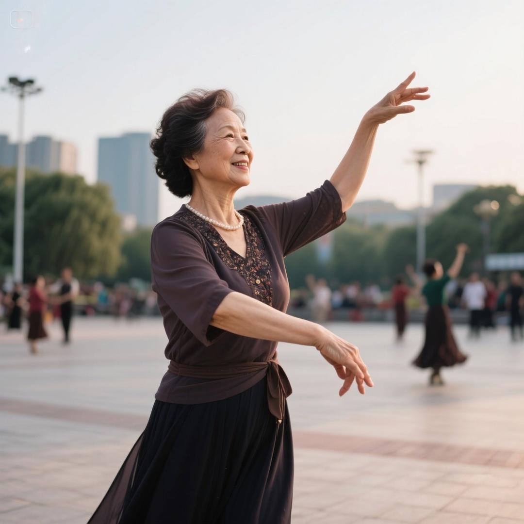 众人行舞蹈小晶