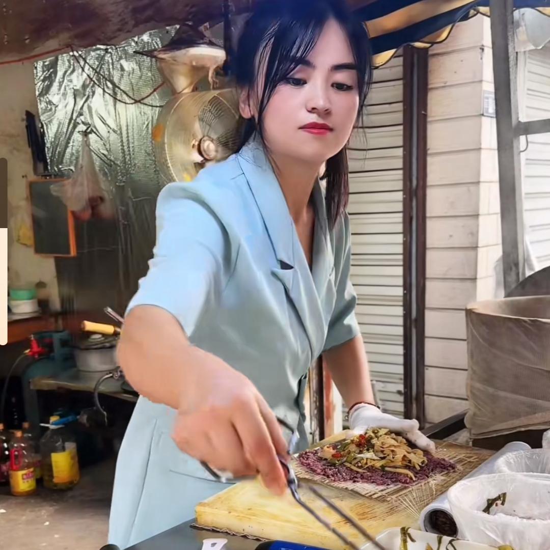 芳姐姐家的@紫色糯米饭