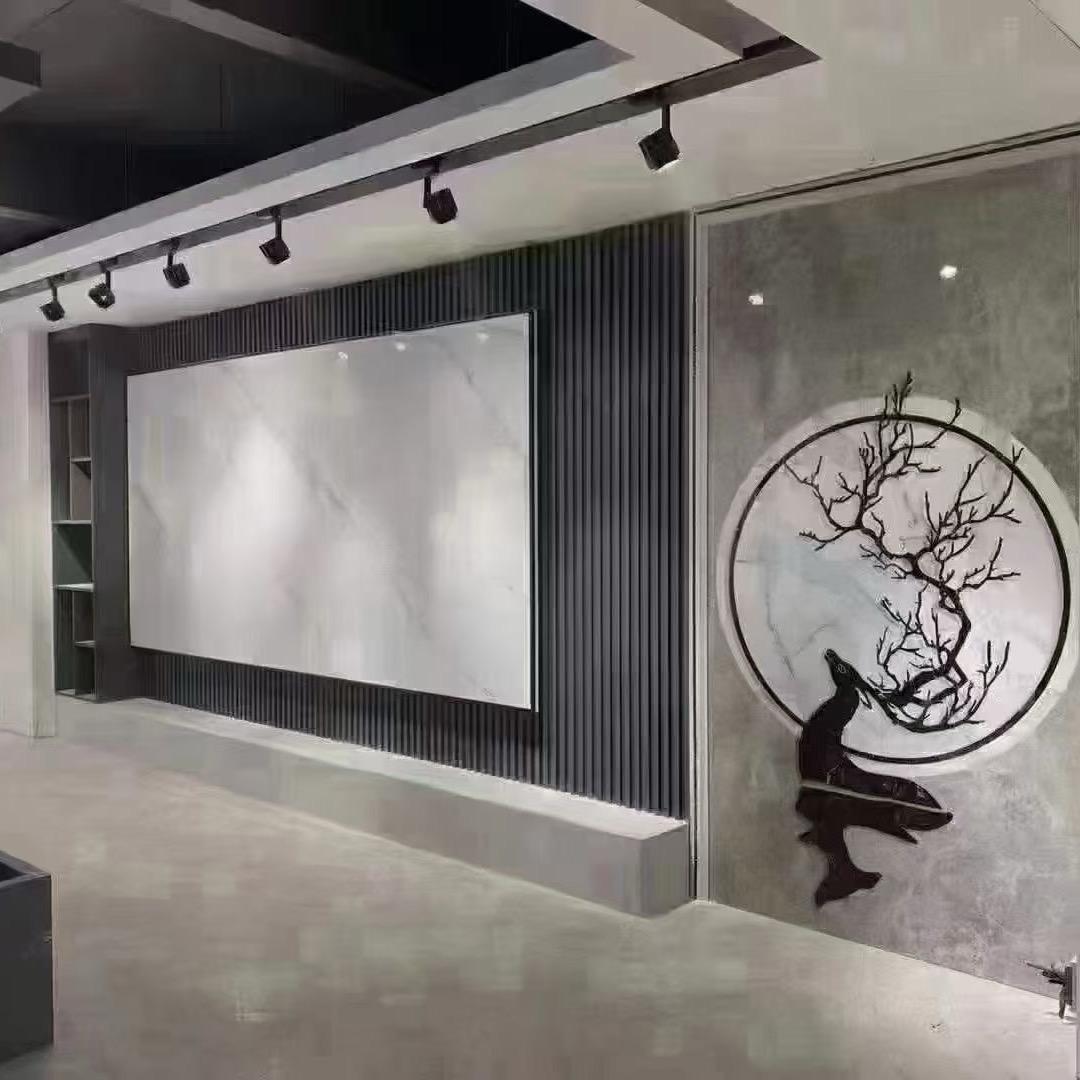 藁城全屋定制➕岩板电视墙工厂