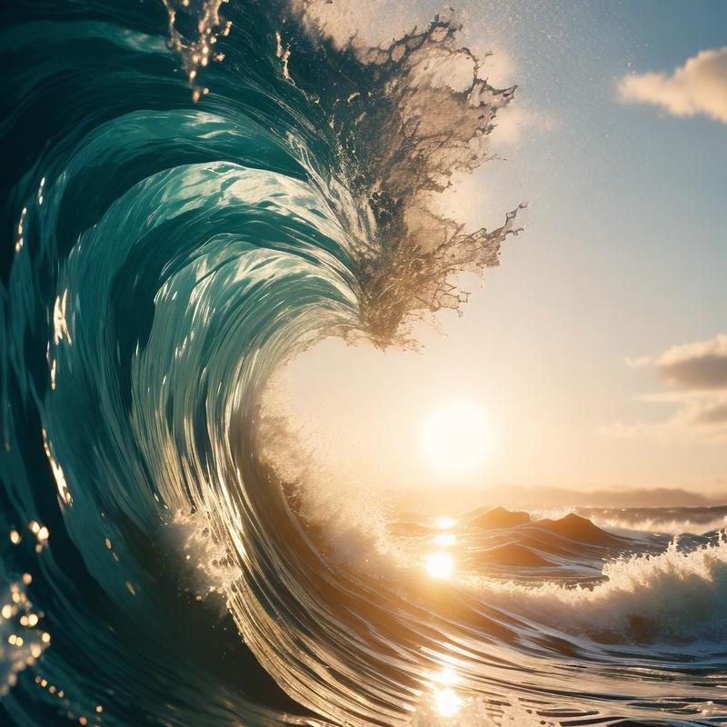 听海观涛
