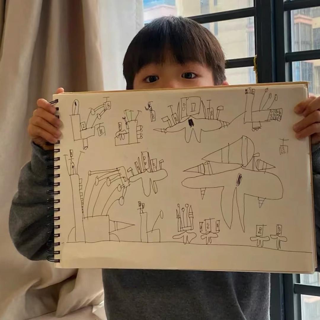 她说她喜欢帅的