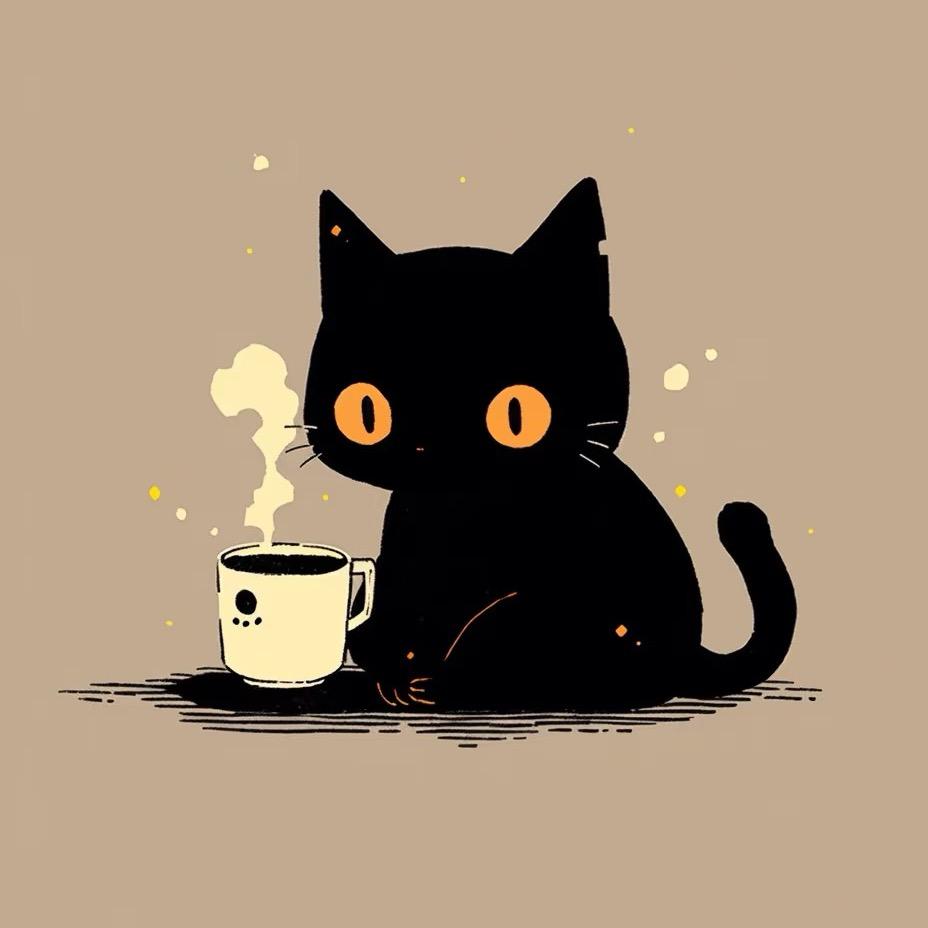 门口有猫