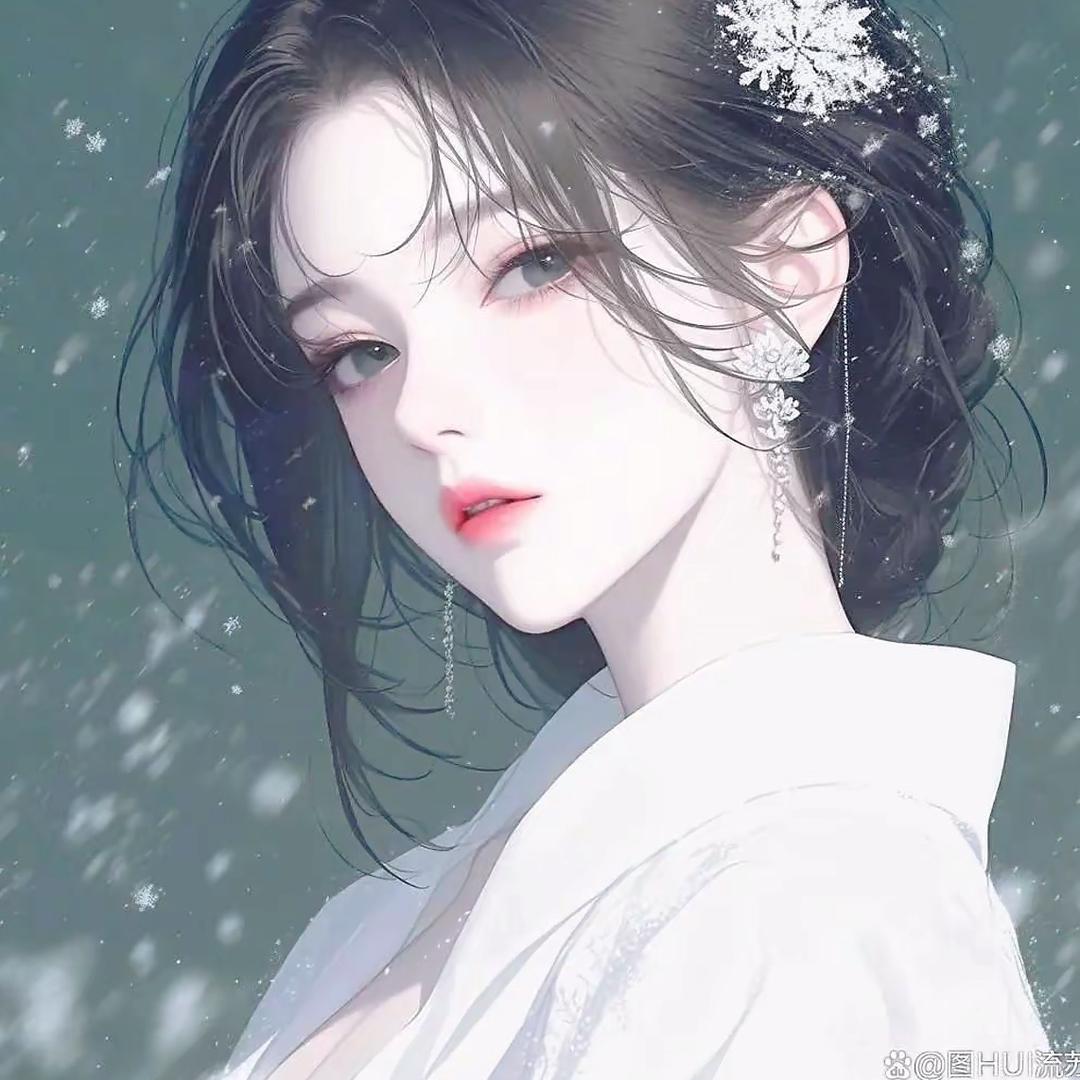 对方正在长头发