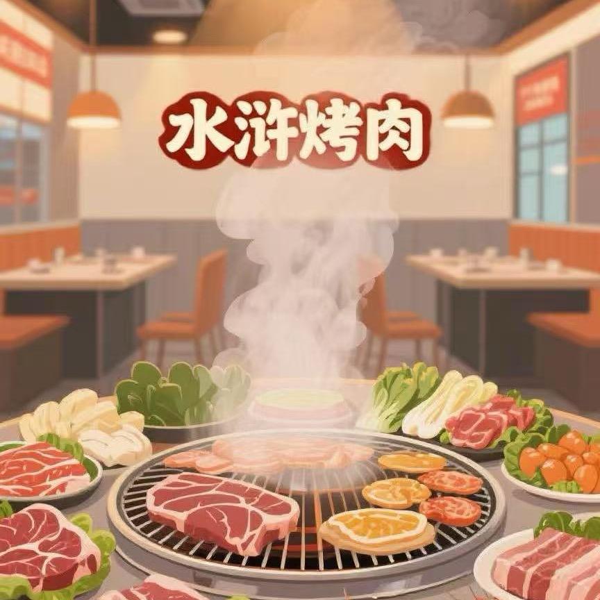 达州市达川区大河水浒烤肉官方号