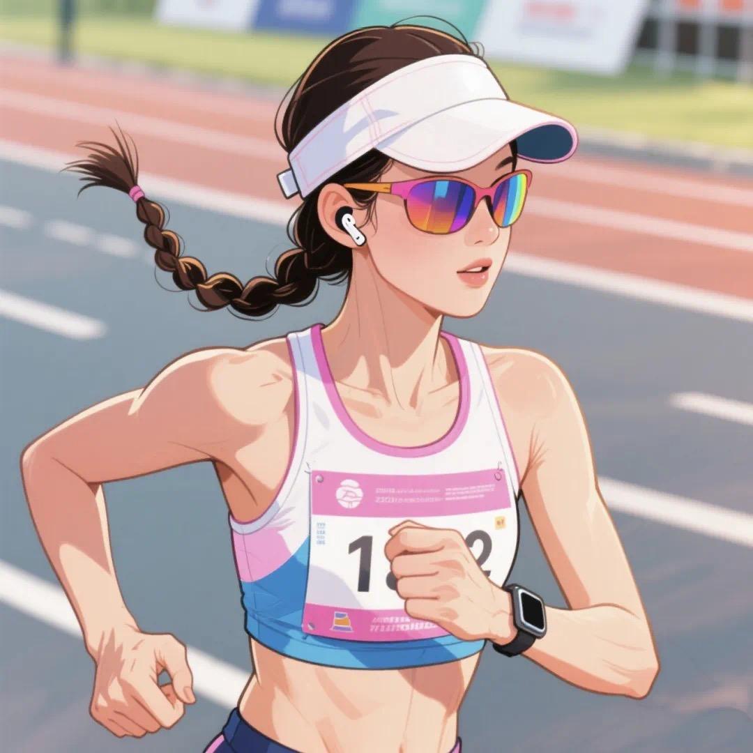爱跑步的跑渣女孩（互 请勿连赞）