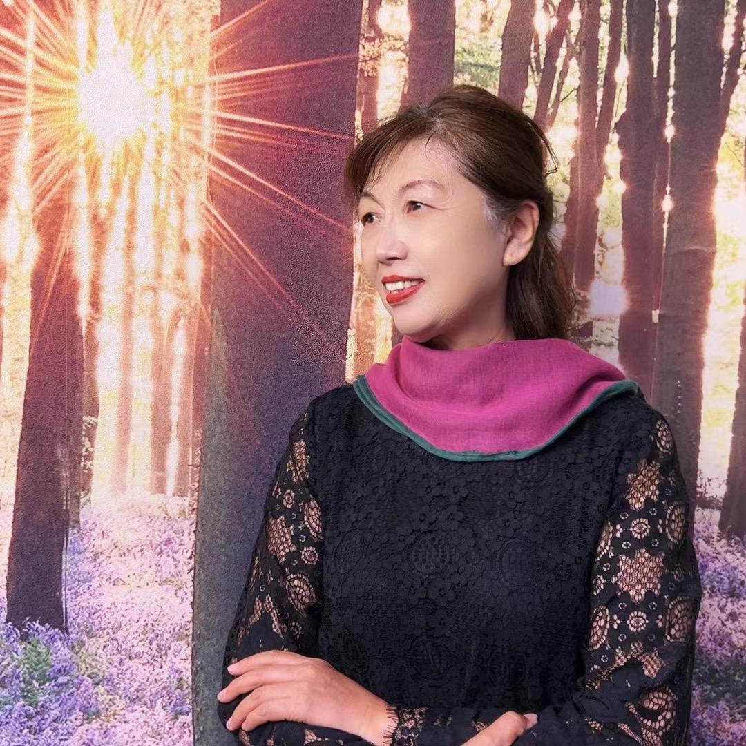 蓝色蔷微