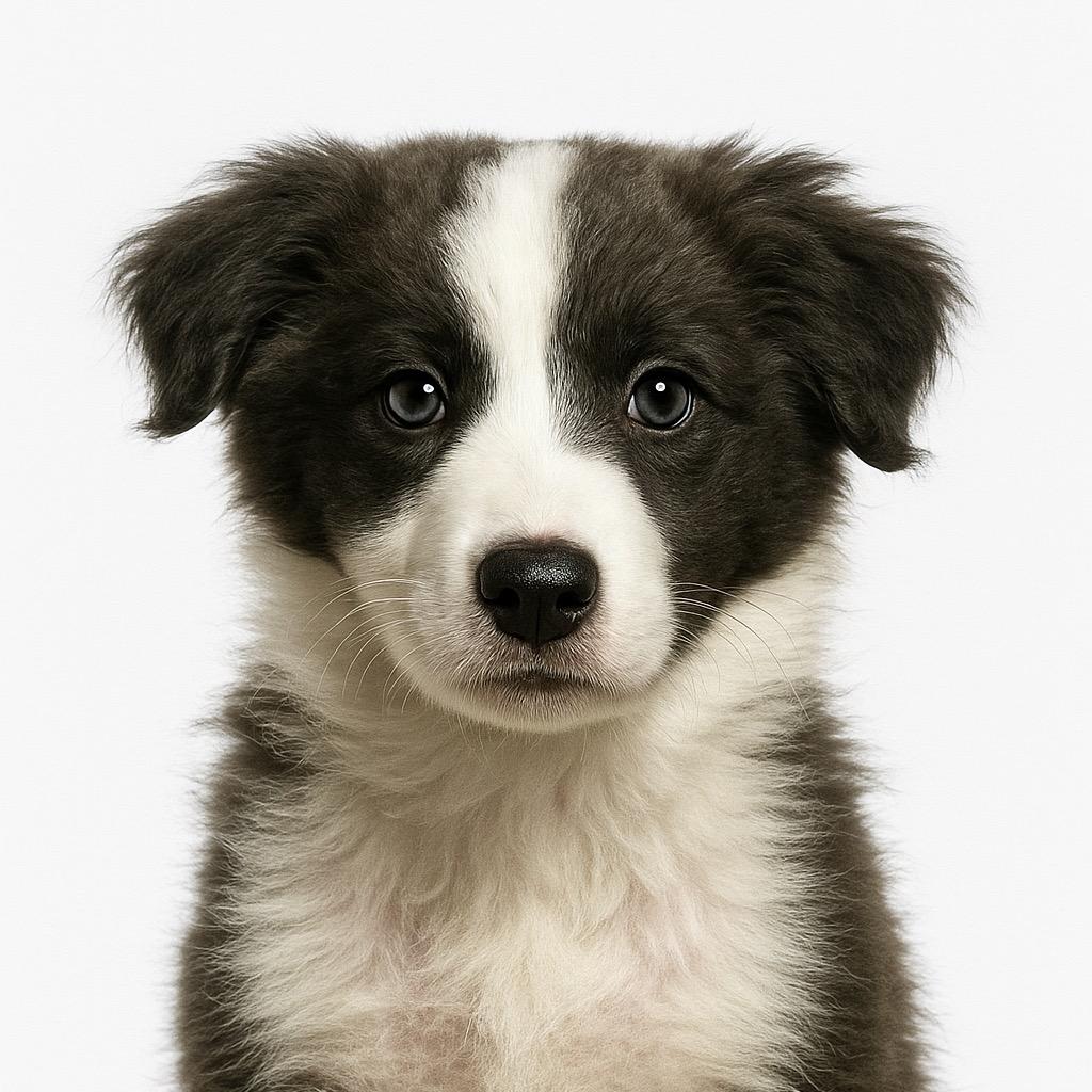 荔枝公主是一只蓝白边牧👑