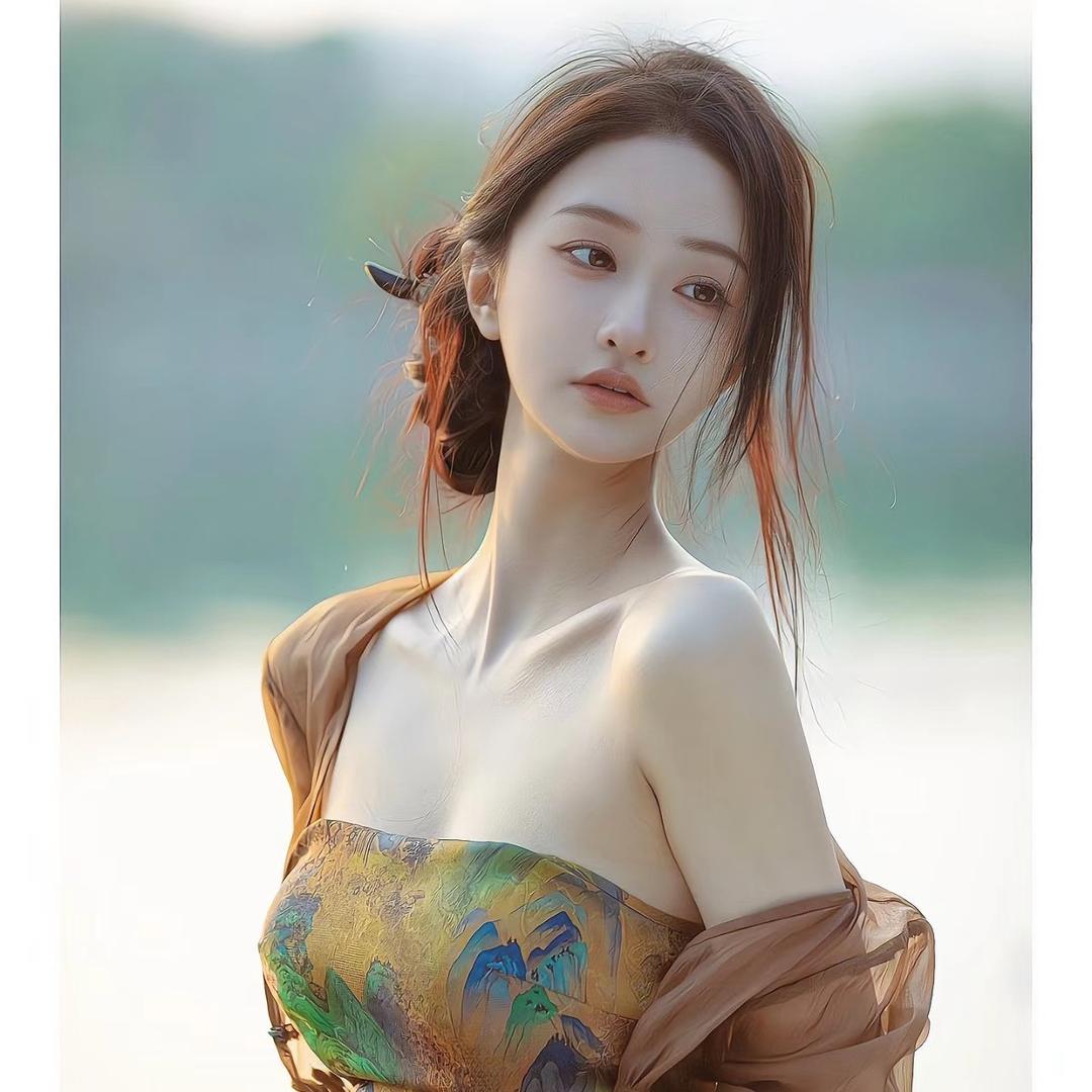 一个卖男装的小女孩