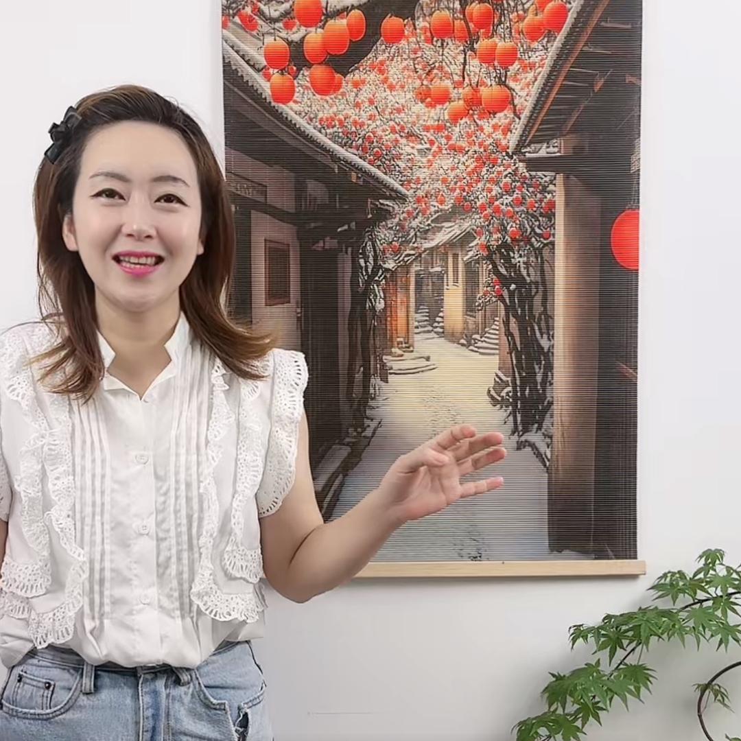 竹影听风竹工艺品