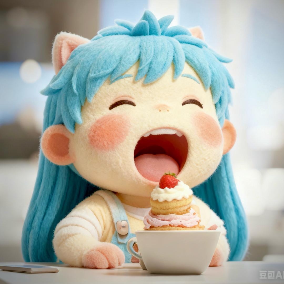 张大嘴爱吃吃吃