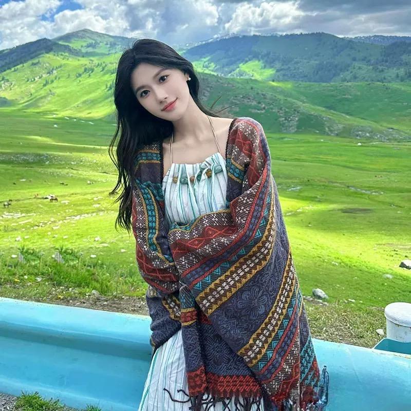 旅游披肩