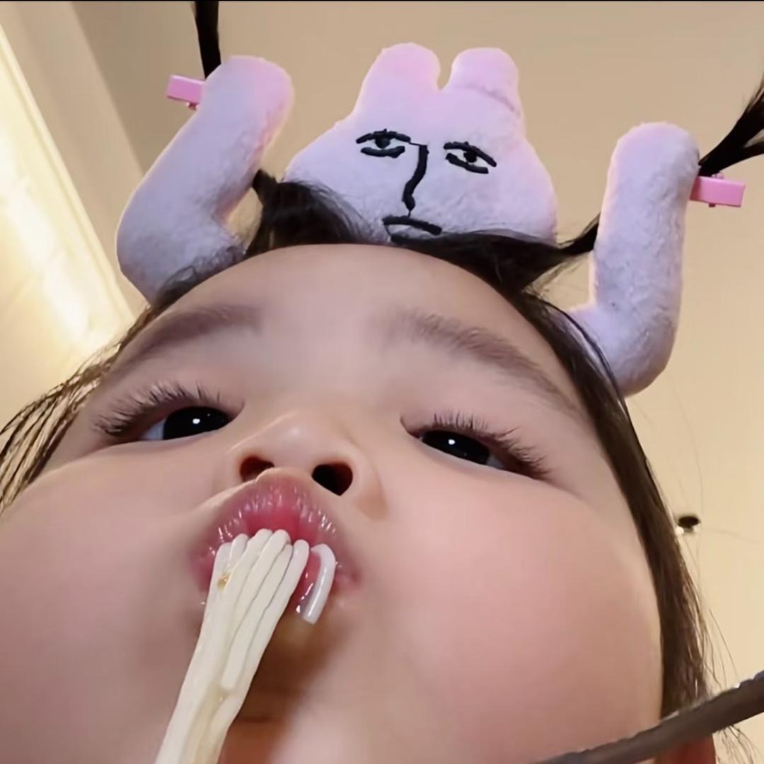 就吃一大口
