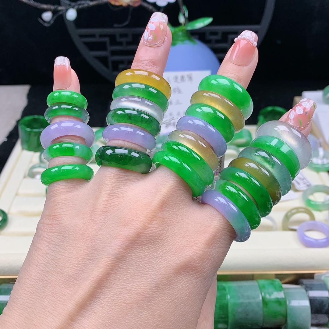小乔翡翠戒指