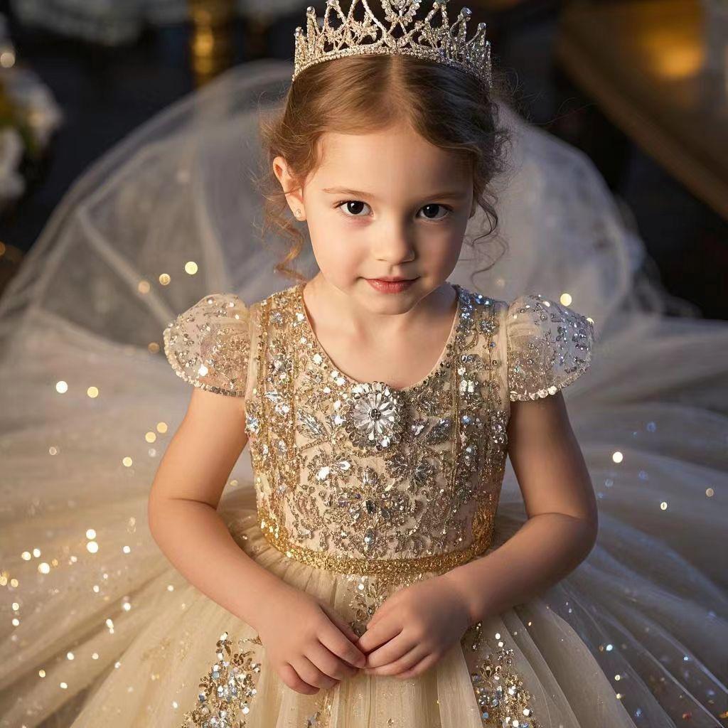 月光小鹿童装礼服