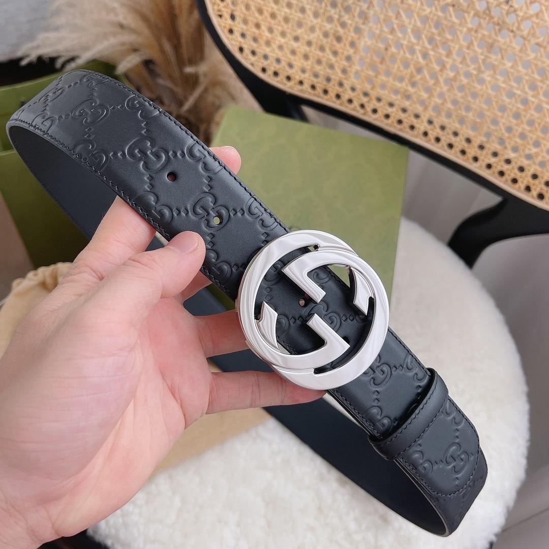 颖颖头层牛皮腰带2号