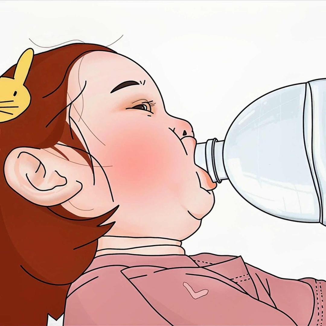 吨吨吨了一吨水
