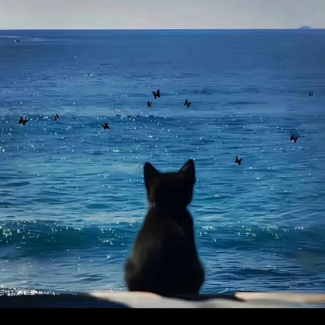 关在阳台上的喵🐱