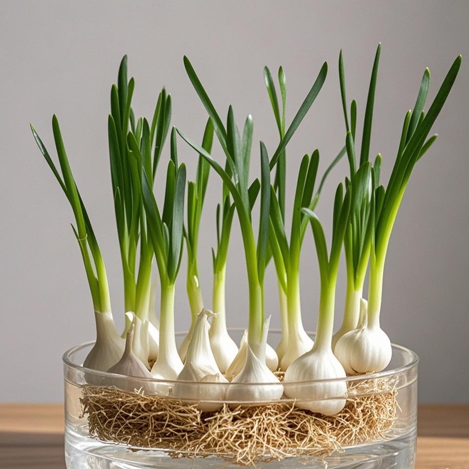 水培大蒜大葱