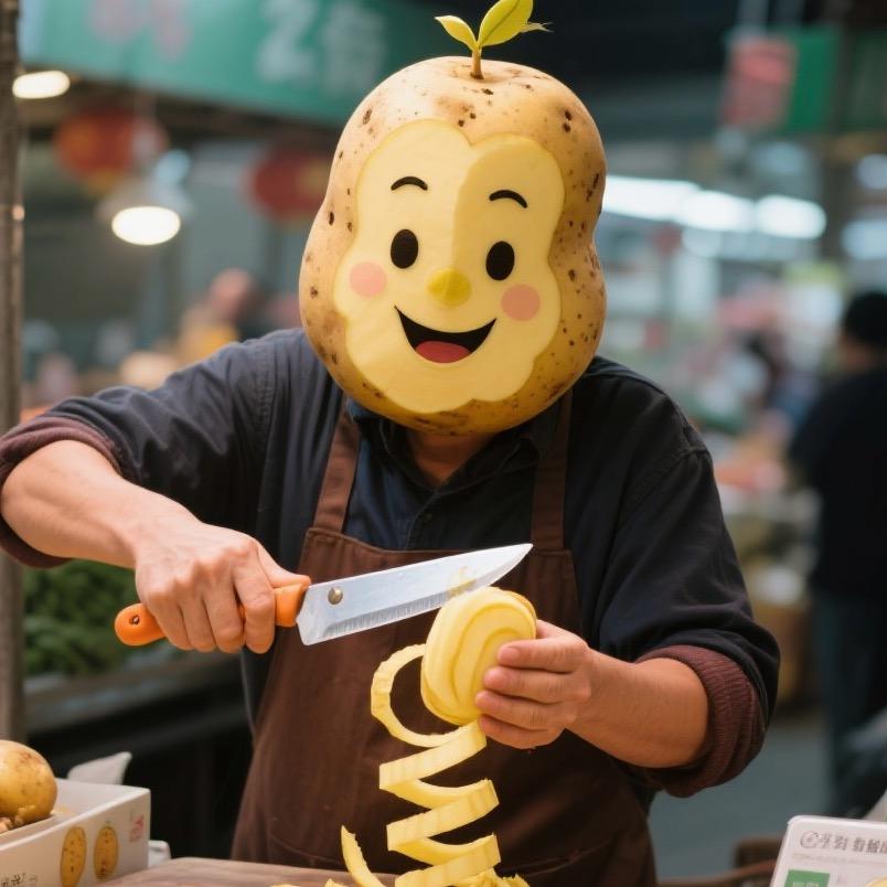 削张的土豆吖
