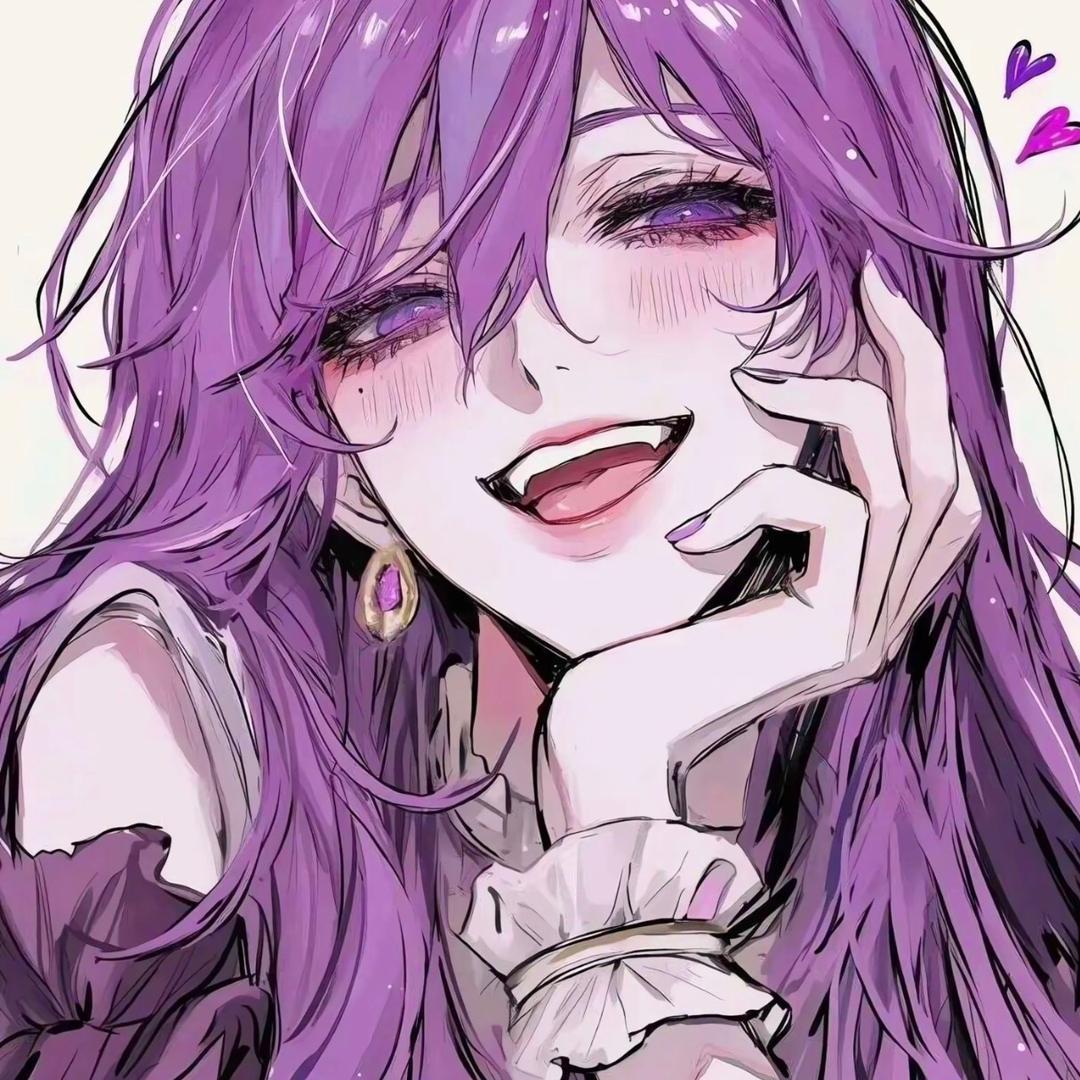 妹妹说紫色很有韵味