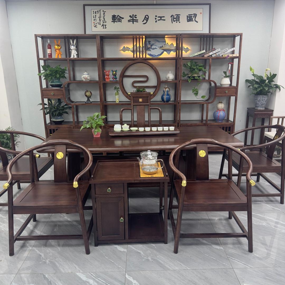 南康贵明圆实木家具