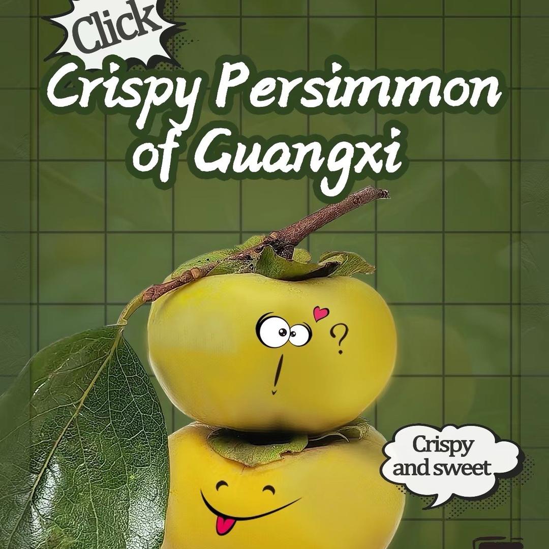 广西脆柿界 Persimmon