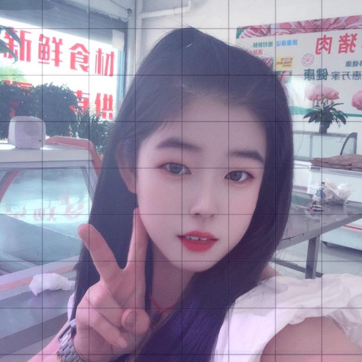 卖猪肉的小姐姐