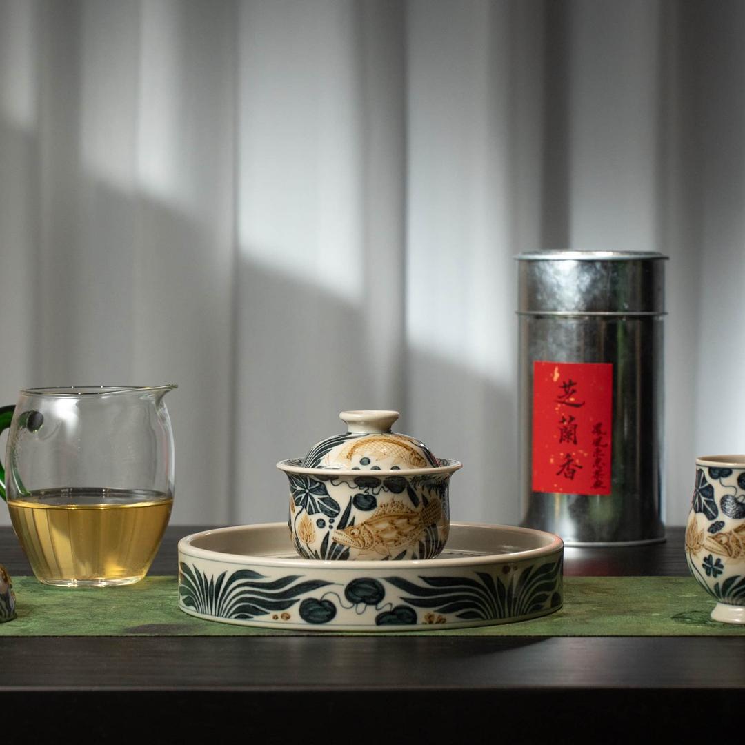 言瓷有礼手工茶器