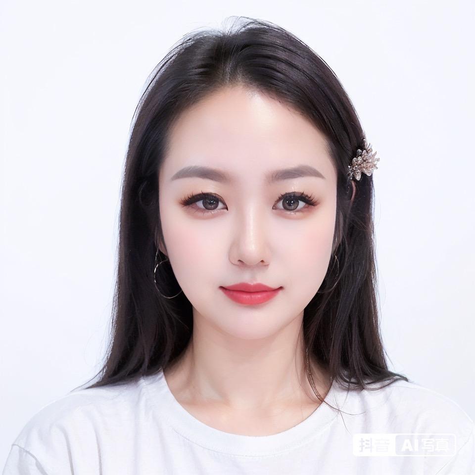 幸福的像朵花