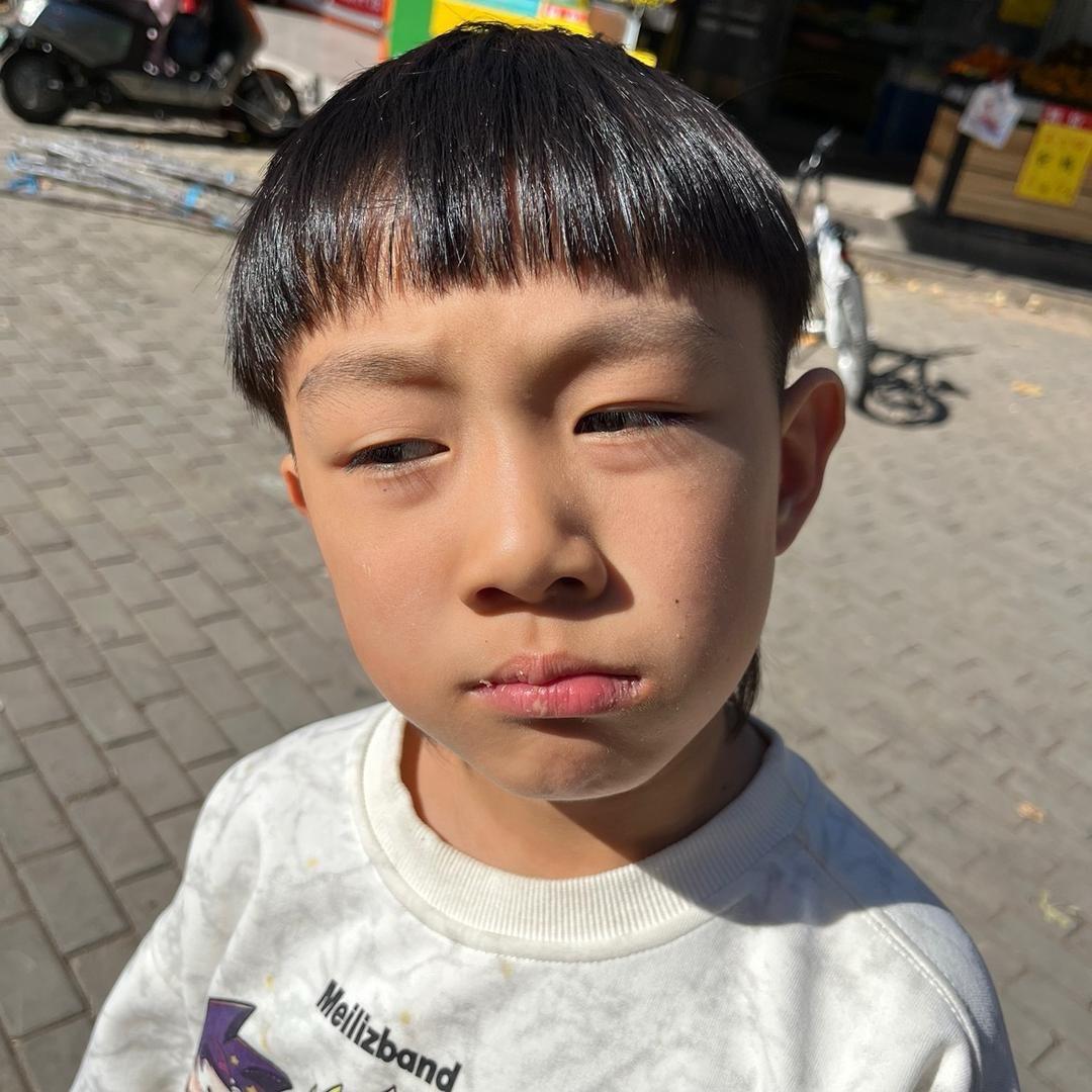 小狗和妹妹