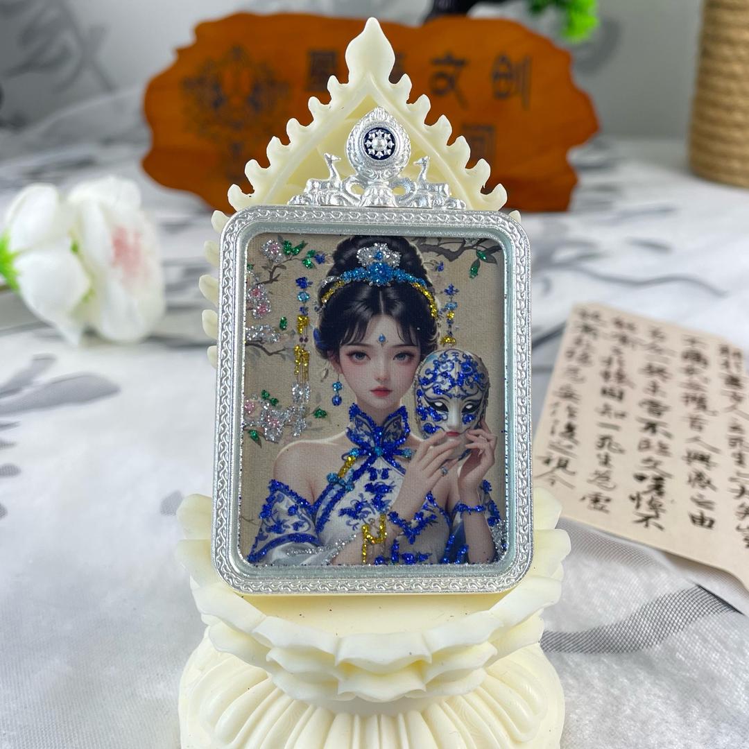 清逸藏式唐卡间
