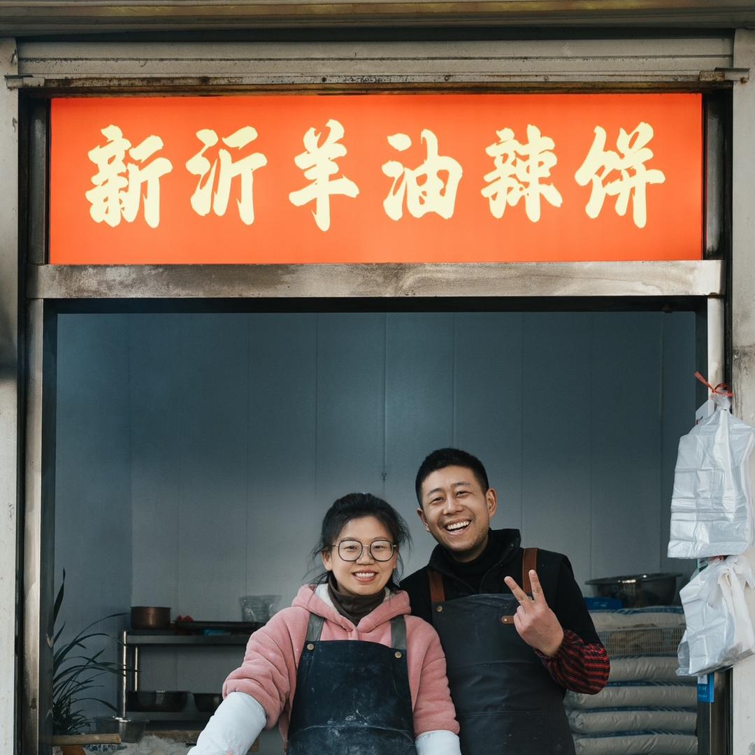 新沂羊油辣饼总店《城南公安局大门正对面》