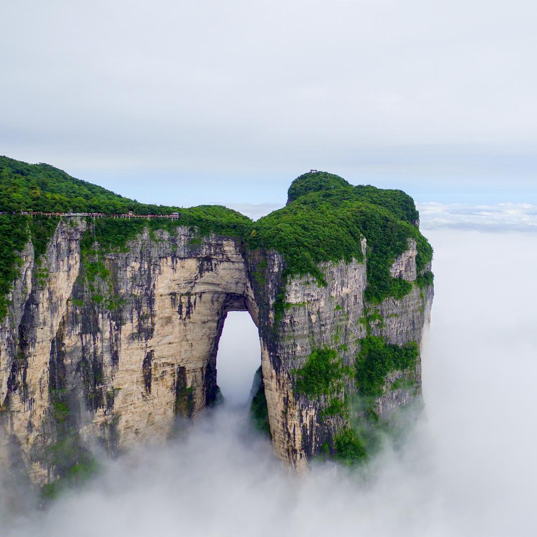 湖南张家界天门山景区