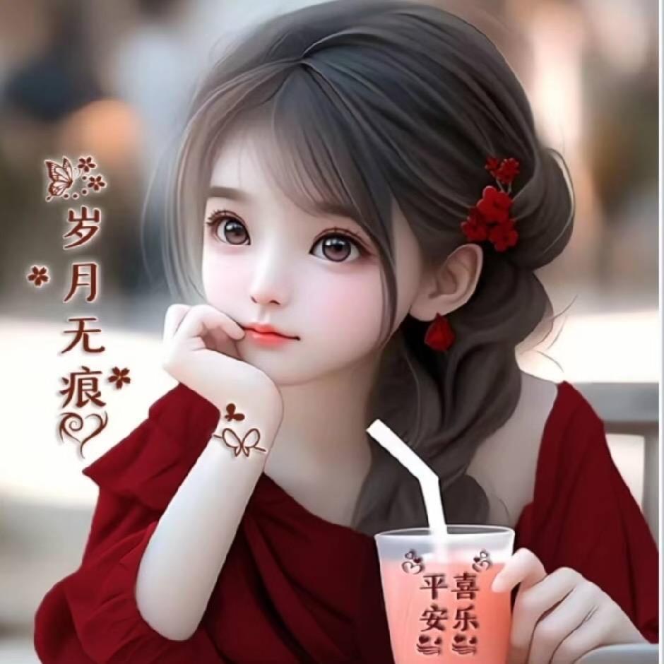 笑着放手