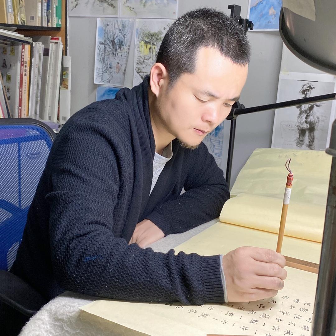 武穴一品书画何朝晖1