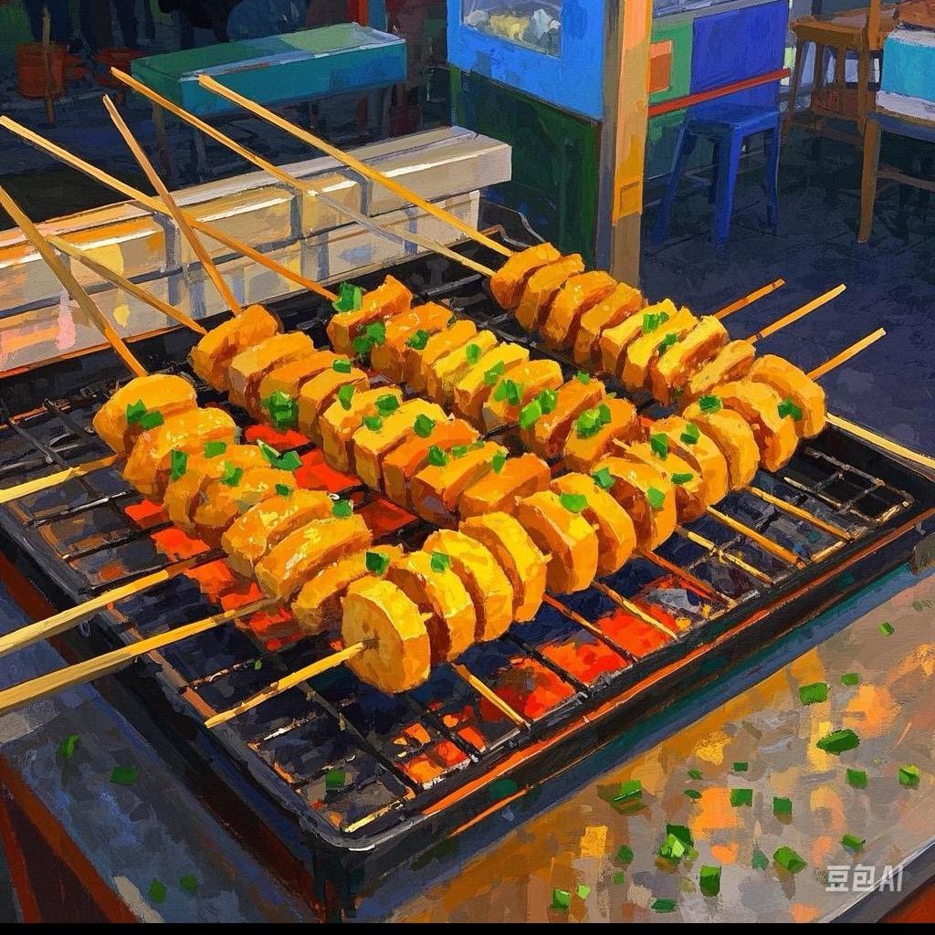 一串江湖  -陈师傅酱香烤面筋