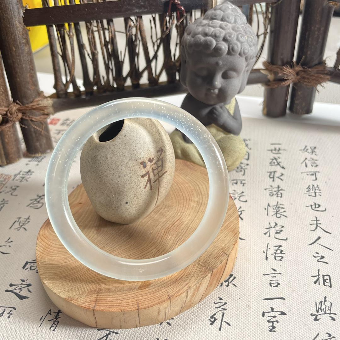 点石玉器天青冻
