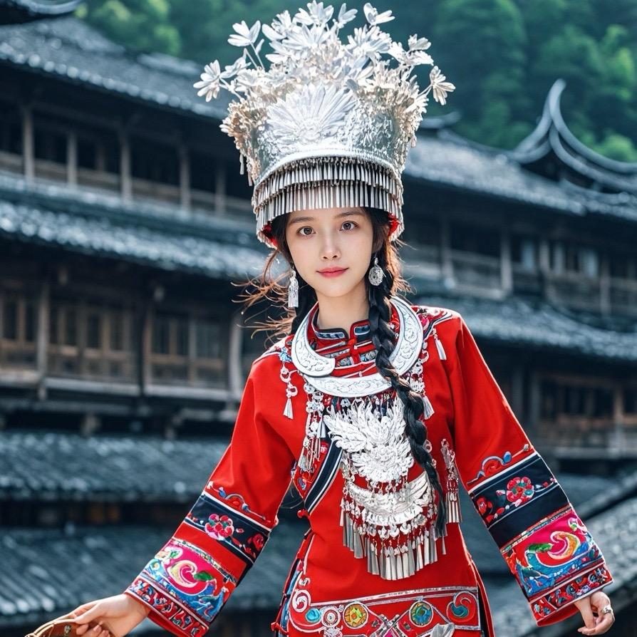 畲族姑娘-青青