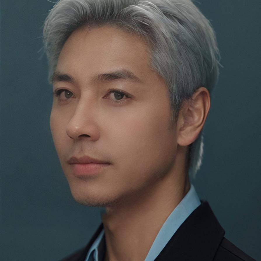 银丝少年