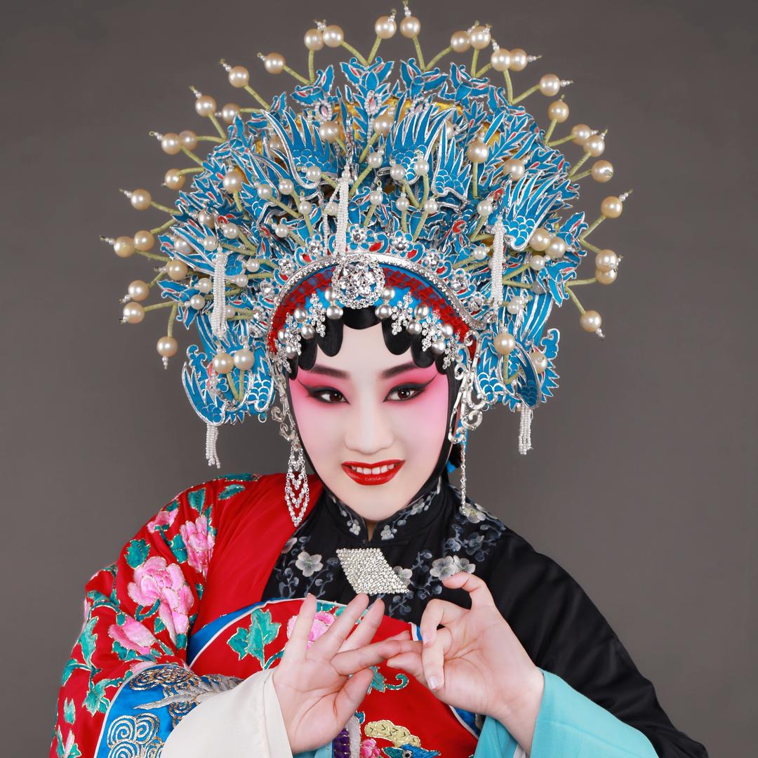 京剧演员张灿